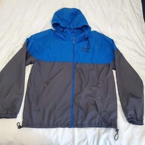 Disney Parks Disneyland 1955 Blue Gray Windbreaker Rain Jacket Size M